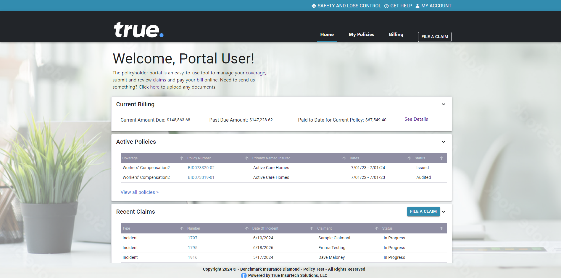 TruePortals Landing Page