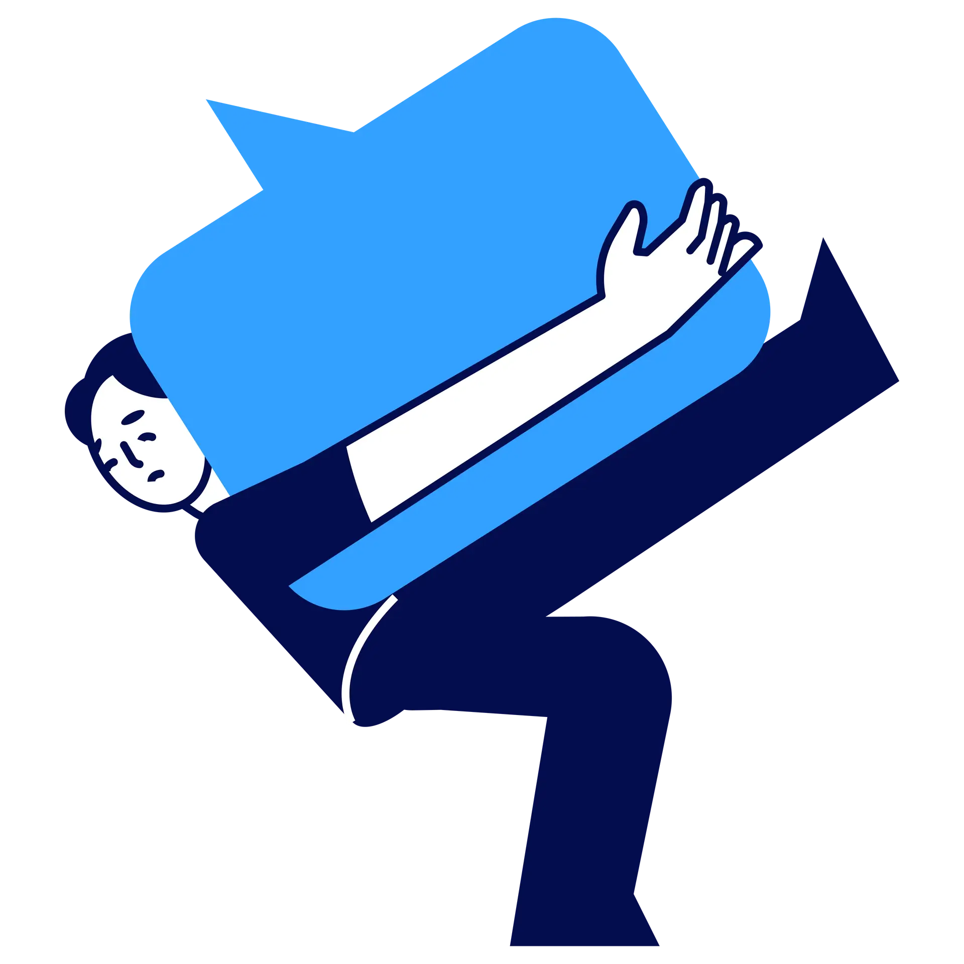 Icon illustrating overextended teams: a small group of professionals surrounded by multiple task icons—emails, documents, charts, and clocks—representing the increasing administrative load and limited capacity of small SIG teams managing diverse responsibilities.