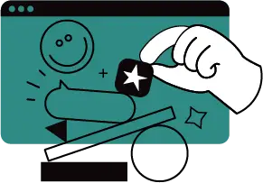 Vera by True can develop customer experience (CX) sentiment radar reports illustrated icon